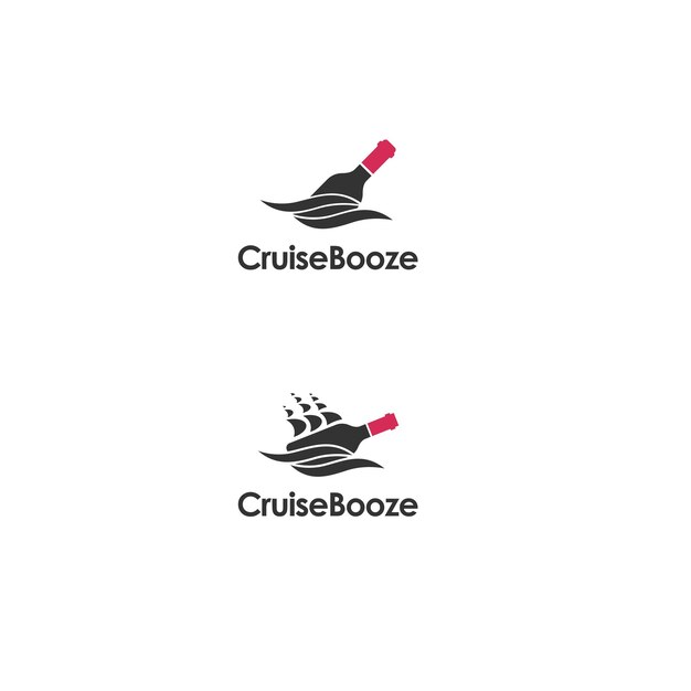 Vettore logo vettoriale cruise boze