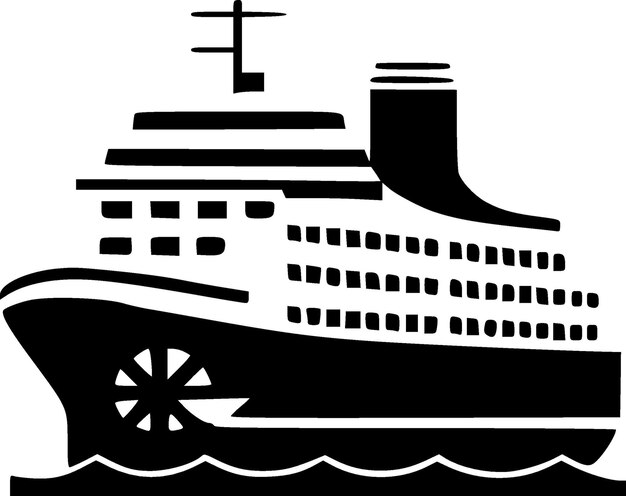 Высококачественный векторный логотип Cruise Векторная иллюстрация идеально подходит для графики футболки
