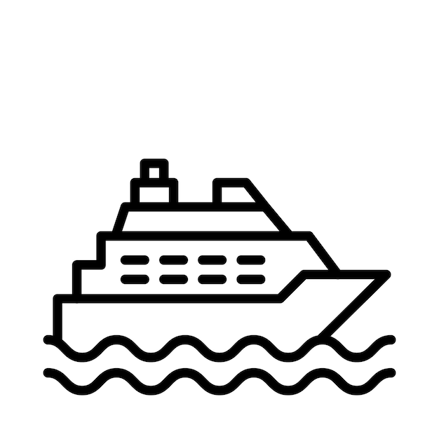 Cruise Line Illustration