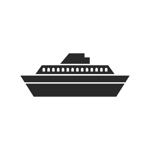 Cruise ship Logo icon