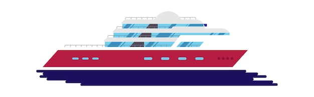 Cruise ship Water Transportation illustration