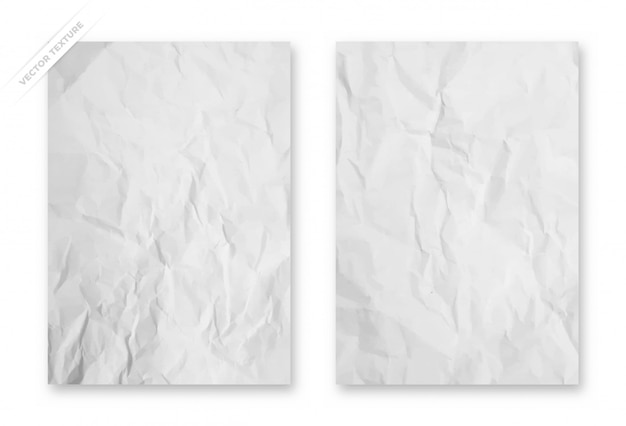 Crumpled paper texture background