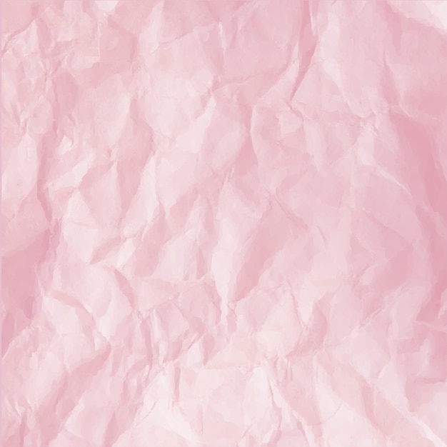 Crumpled Pink Paper