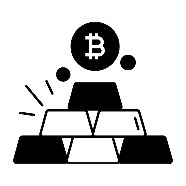 Cryptocurrencies Lineair Icon