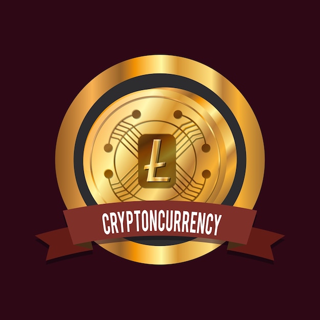 Cryptocurrency conceptontwerp