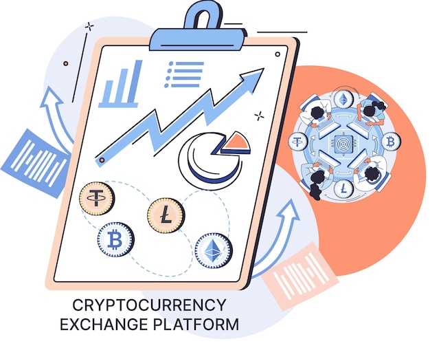 Обмен криптовалюты и блокчейн Биткойн-кошелек Платформа обмена Ethereum для торговли технологиями инвестирования цифровых денег Онлайн-финансовая торговля на денежном рынке Операции с валютой