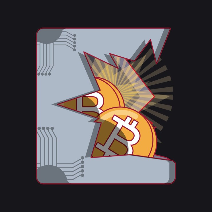 Vector cryptocurrency exchange