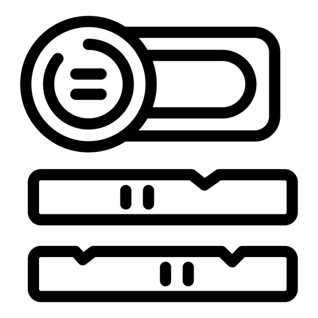 Cryptocurrency mining farm generating digital currency icon