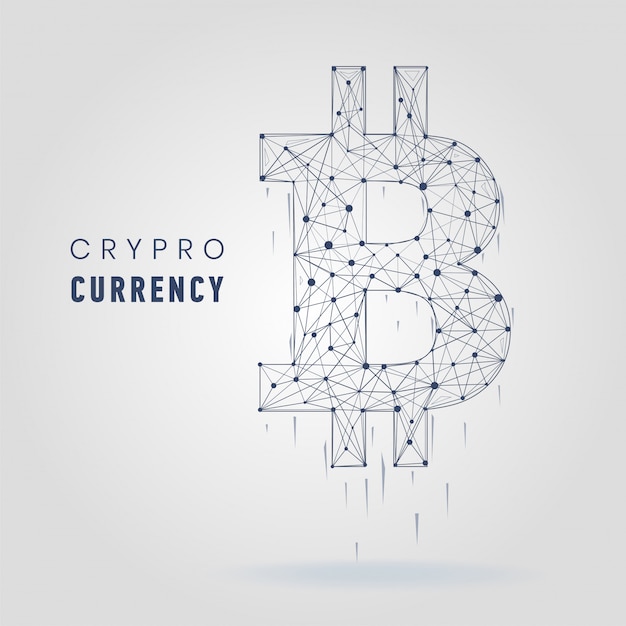 暗号通貨シンボルベクトル財政の図