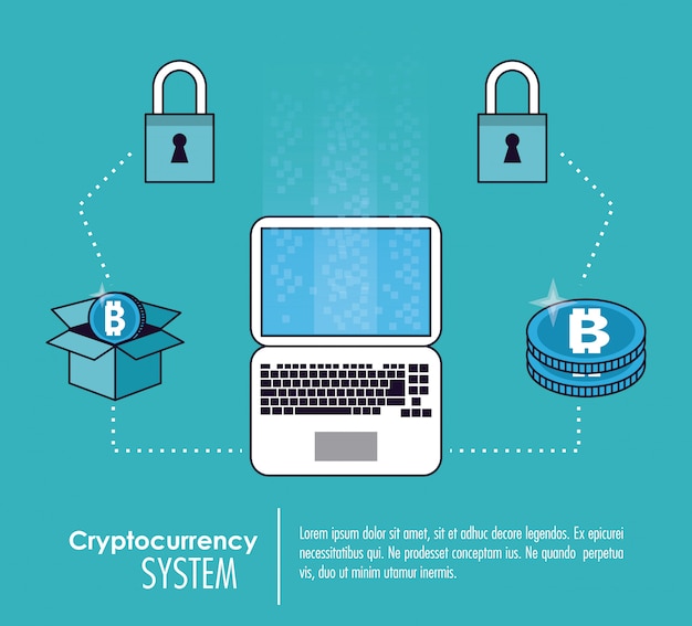 Cryptocurrency system banner 