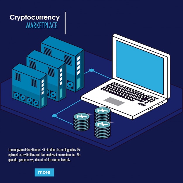 Cryptocurrency system and market place banner