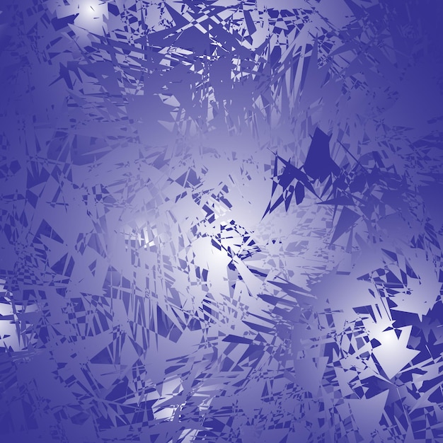 Crystal abstraction blue pattern background