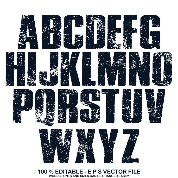 Vector crystal texture font vector alfabet met latijnse letters mosaic font