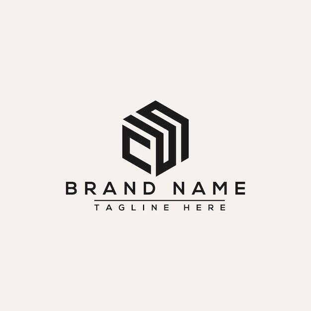 CS Logo Design Template Vector Graphic Branding Element