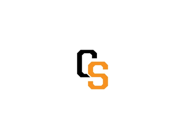 Vector cs logo design