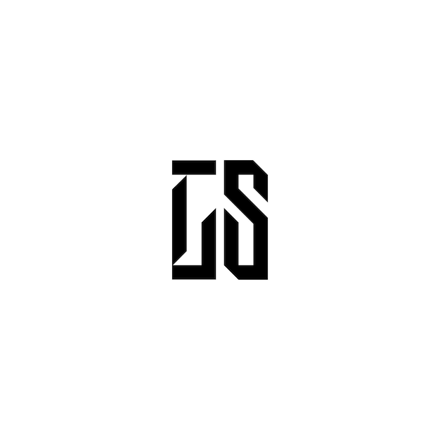 Vector cs monogram logo design letter text name symbol monochrome logotype alphabet character simple logo