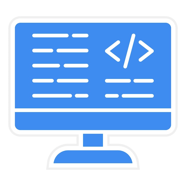 CSS-code icoon vector afbeelding Kan worden gebruikt voor codering en ontwikkeling