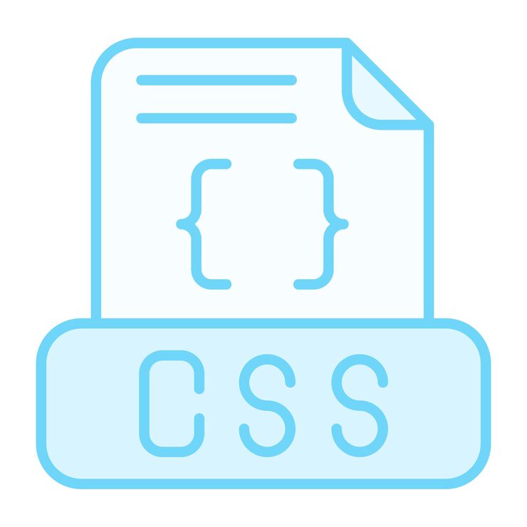 Vector css 파일 아이콘 터 이미지는 컴퓨터 프로그래밍에 사용할 수 있습니다.