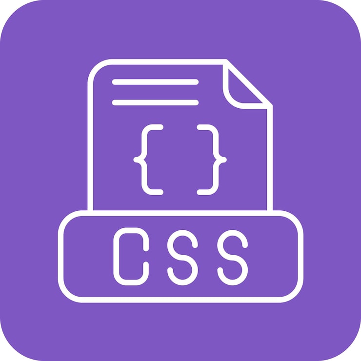 Vector css 檔案圖標向量圖像可以用於電腦編程