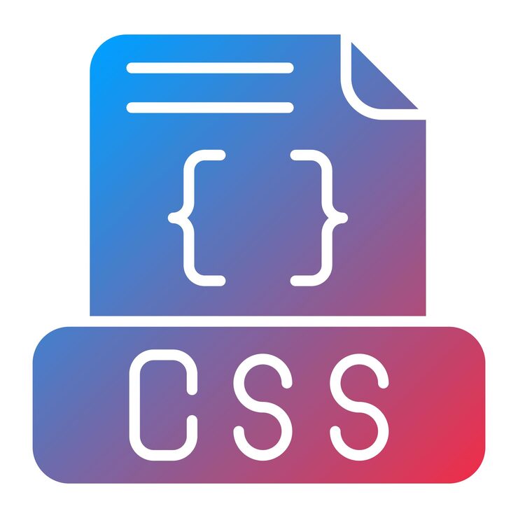 Vector css 파일 아이콘 터 이미지는 컴퓨터 프로그래밍에 사용할 수 있습니다.
