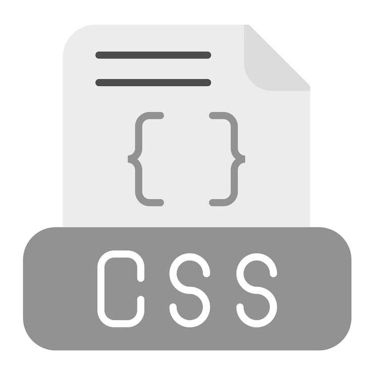 Vector css file icon vector image can be used for computer programming