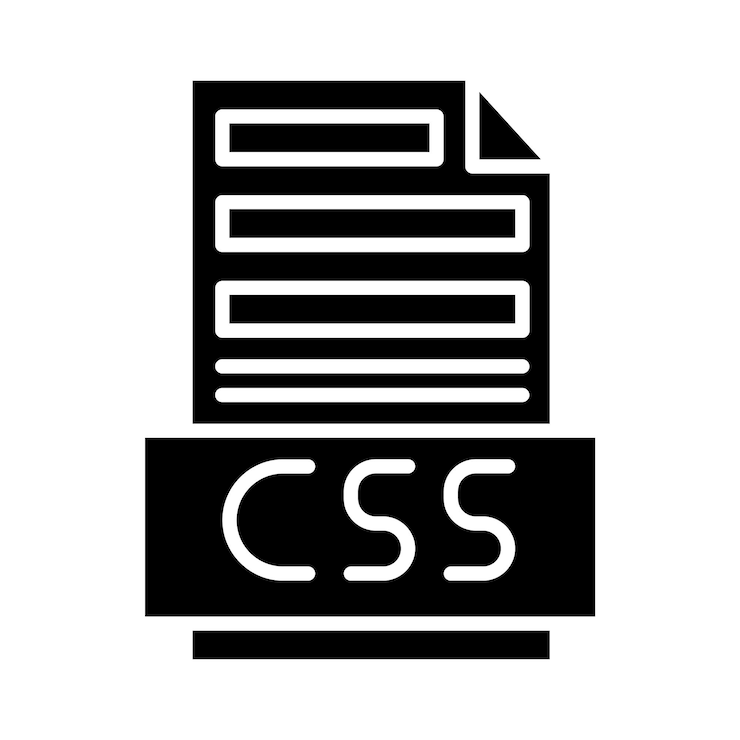 Vector css file vector illustration style