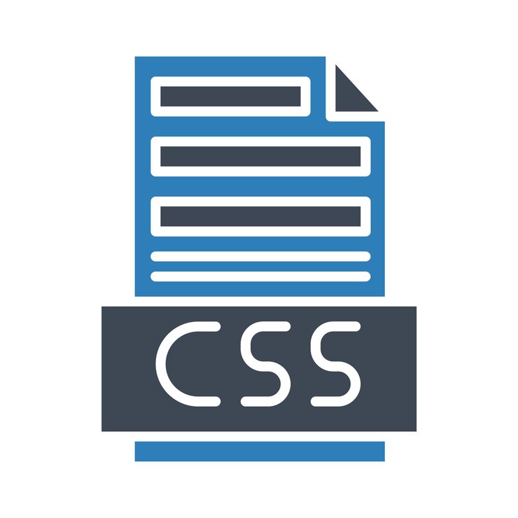 Vector css file vector illustration style