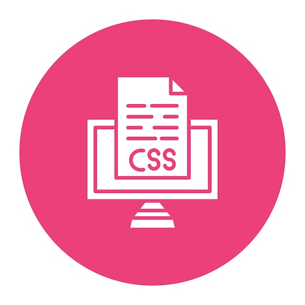 Иллюстрация векторного файла Css