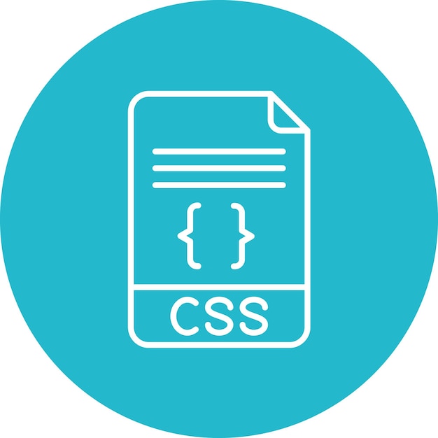css icon vector image can be used for no code