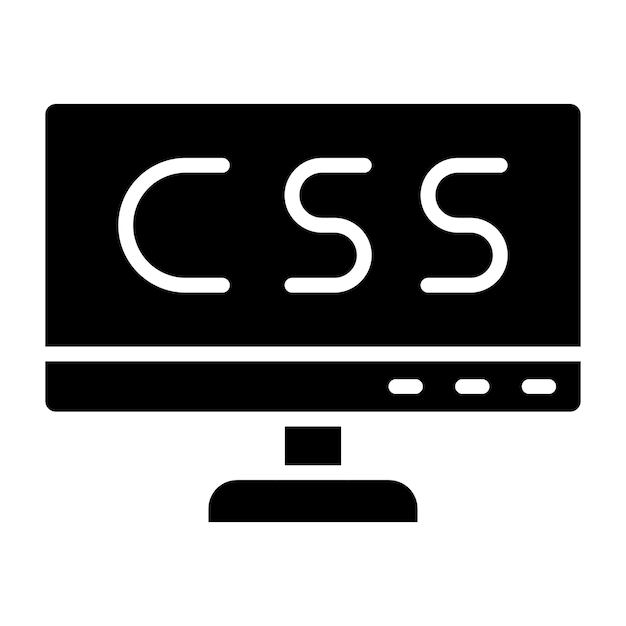Css Vector Icon Design Illustratie