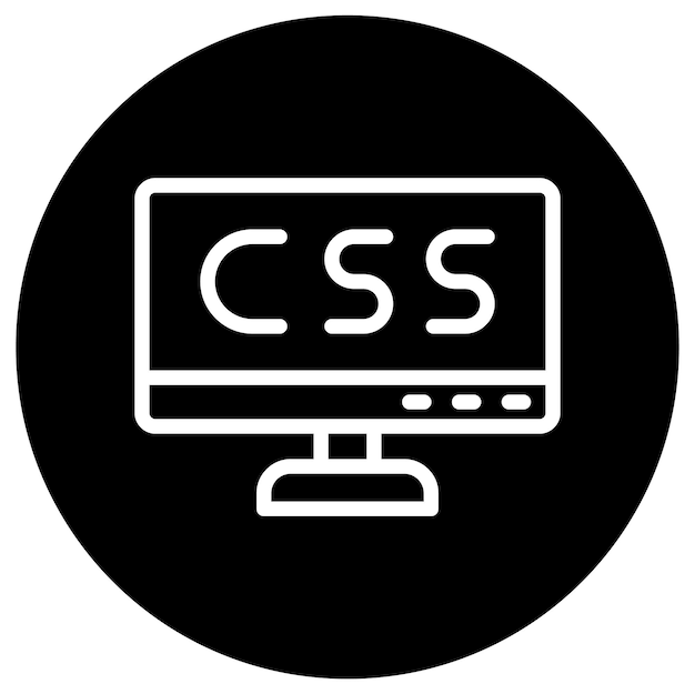Css Vector Icon Design Illustratie