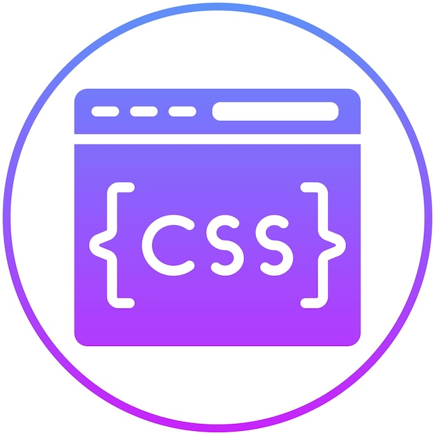 CSS ベクトルアイコンのイラスト No Code アイコンセット