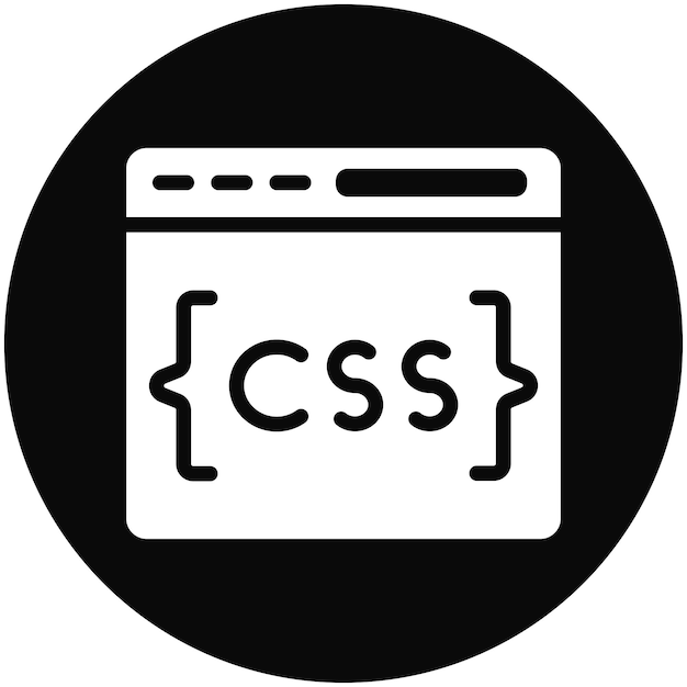 CSS vector icoon illustratie van No Code icoon set