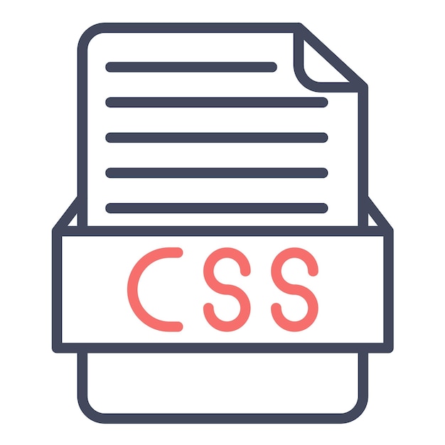 CSS वेक्टर इलस्ट्रेशन स्टाइल