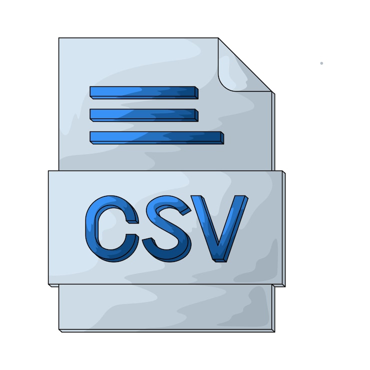 Vector csv file