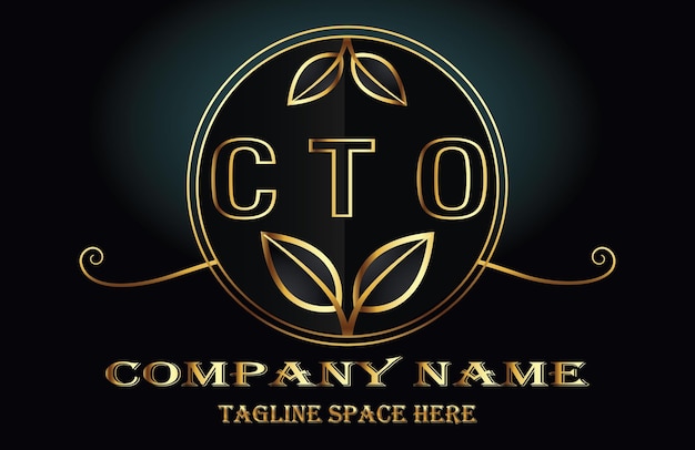 Cto letter logo