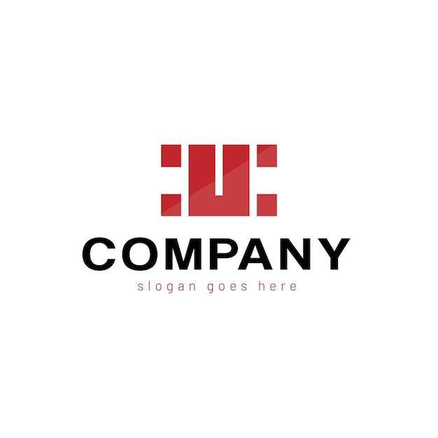 CU Company Vector Logo ontwerp