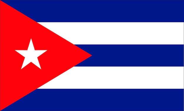 Cuba Flag Design