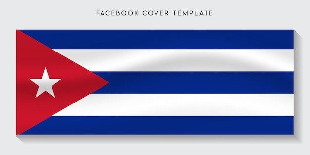 Cuba land vlag facebook dekking achtergrond