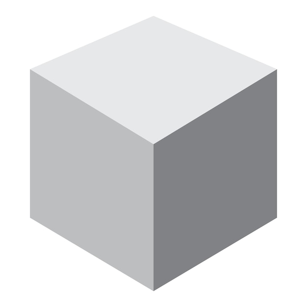 Cube icon vector illustratie ontwerp sjabloon