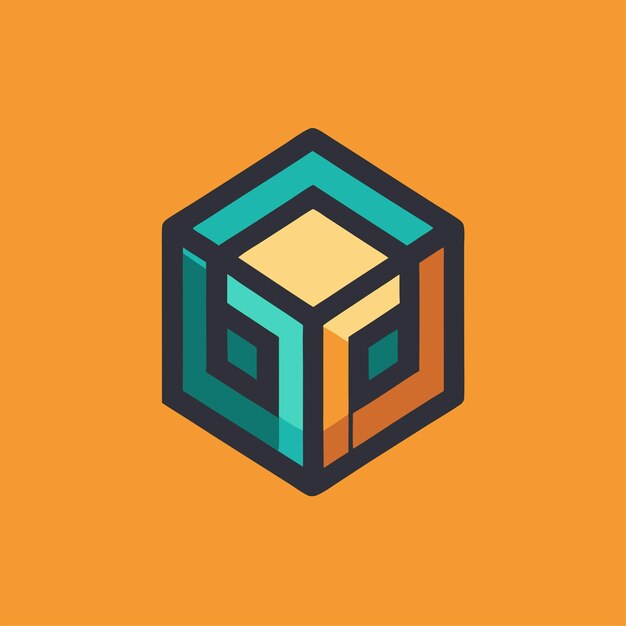 cube tech logo ontwerp vector Icon illustratie