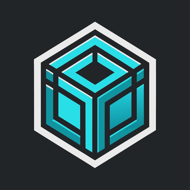 cube tech logo ontwerp vector Icon illustratie