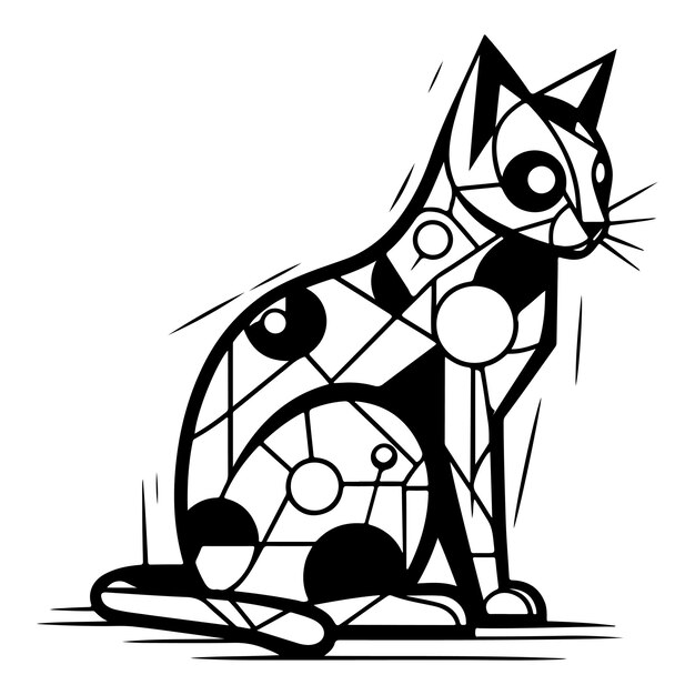 Cubist Cat_G