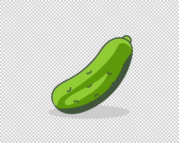 Cucumber vector icon vegetables healthy vegetarian food organic plant symbol