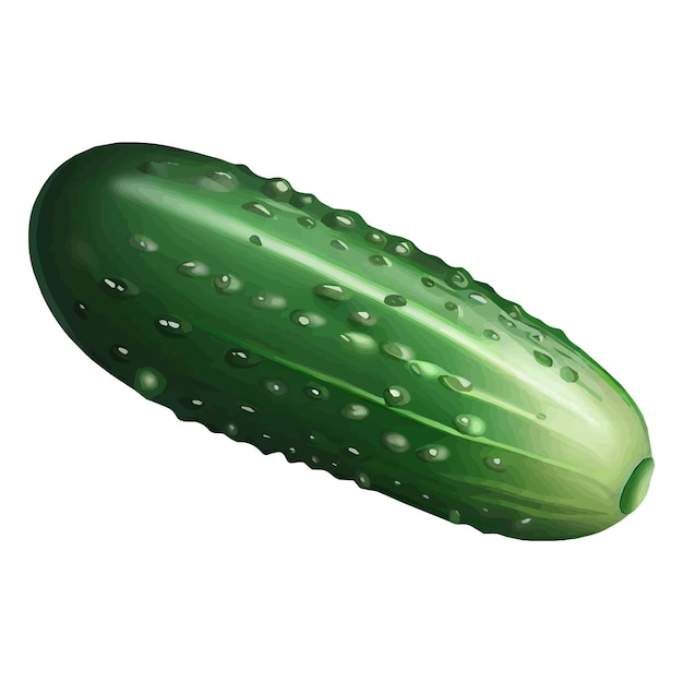 Cucumber vector illustration