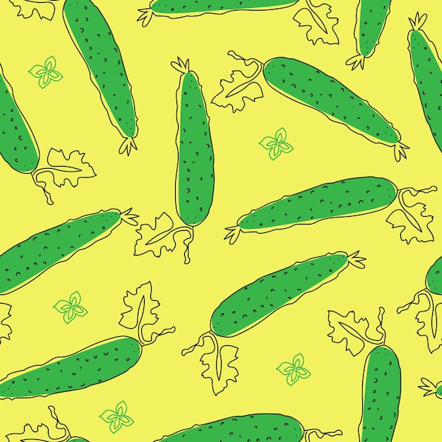 Cucumbers pattern