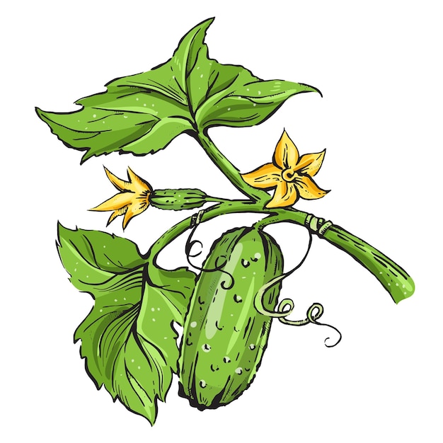 Vector cucumbers