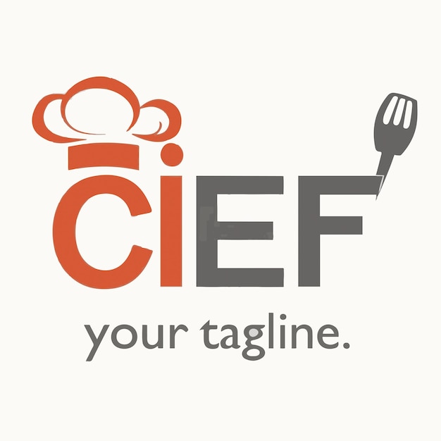 Vector culinary masterpiece chefs logo design