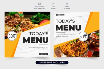 Food Promo Poster Template Vector Design Graphic By, 45% OFF