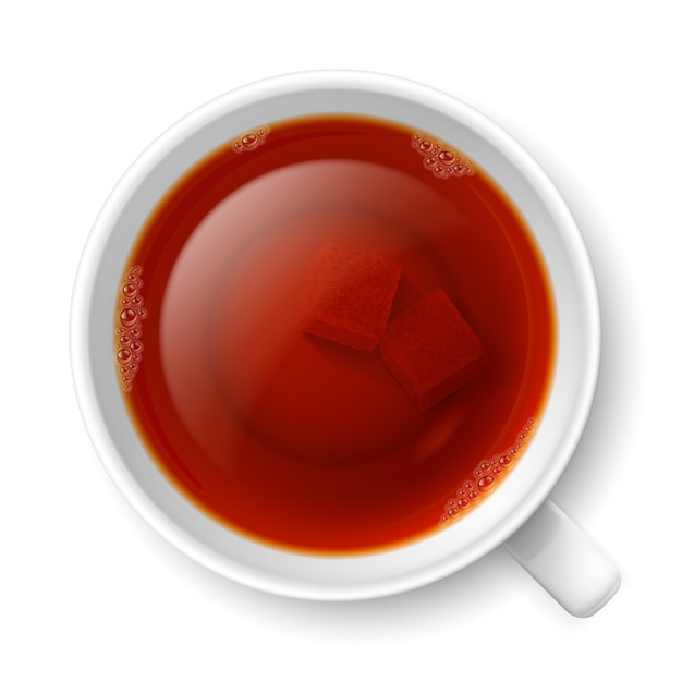 紅茶のカップ